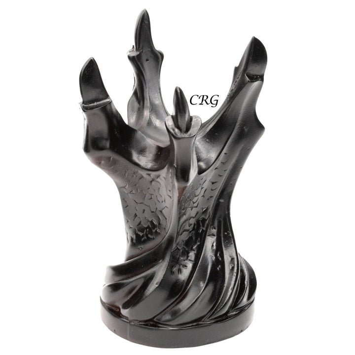 Wooden Claw Sphere Display (1 Piece) Size 5 Inches Home Decor StandCrystal River Gems