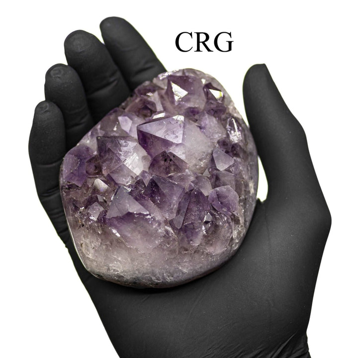 Amethyst Druzy Freeforms with Polished Edges / 2 - 5" AVG - 1 KILO LOTCrystal River Gems