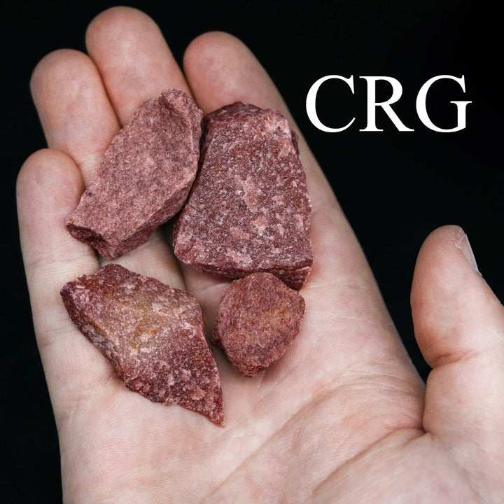 Rough Guava Quartz / 20 - 40mm AVG - 1 LB. LOTCrystal River Gems