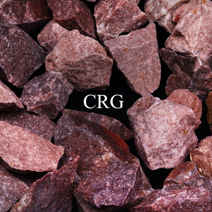 Rough Guava Quartz / 20 - 40mm AVG - 1 LB. LOTCrystal River Gems