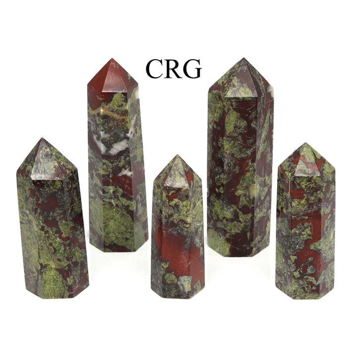 Dragon's Blood Jasper Tower 1 KILO LOTCrystal River Gems