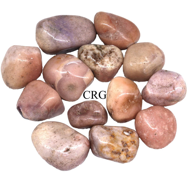 Tumbled Pink Amethyst / 1" AVG - 1 KILO LOTCrystal River Gems