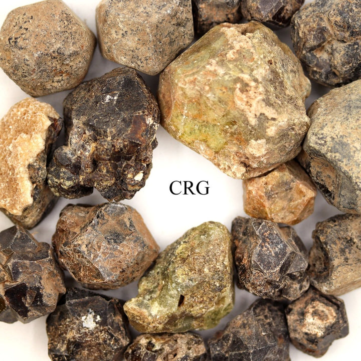 Rough Multicolored Garnets / 0.75 - 1.75" AVG - 1 KILO LOTCrystal River Gems