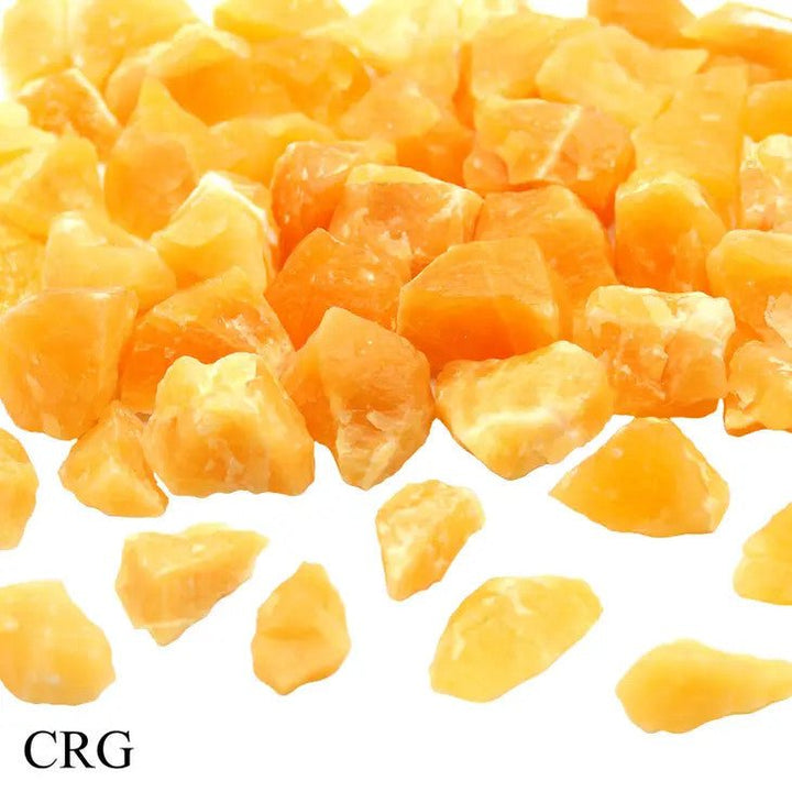 Rough Orange Calcite / 1 - 2.5" AVG - 1 KILO LOTCrystal River Gems