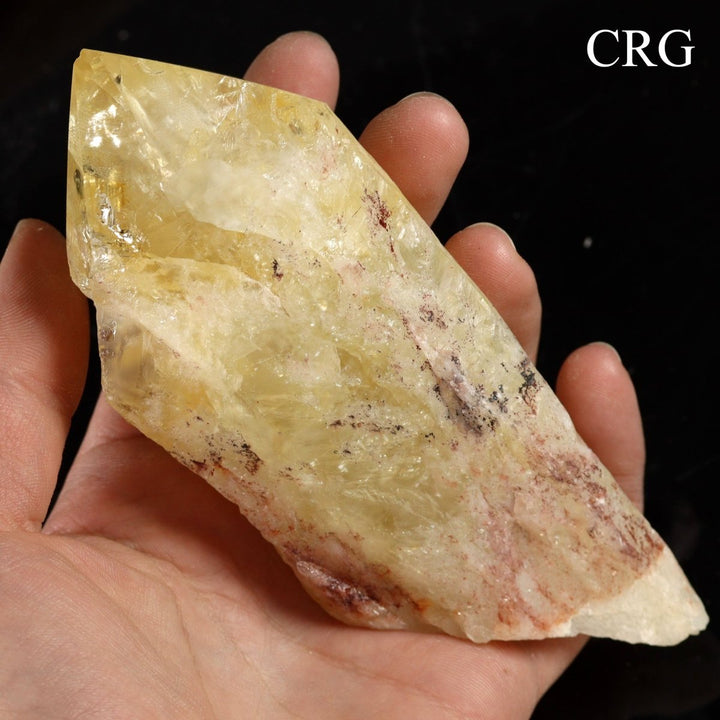Polished Citrine Cathedral Points / 3 - 6" AVG - 1 KILO LOTCrystal River Gems