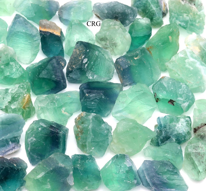 Rough Rainbow Fluorite / 1 - 3" AVG - 1 KILO LOTCrystal River Gems