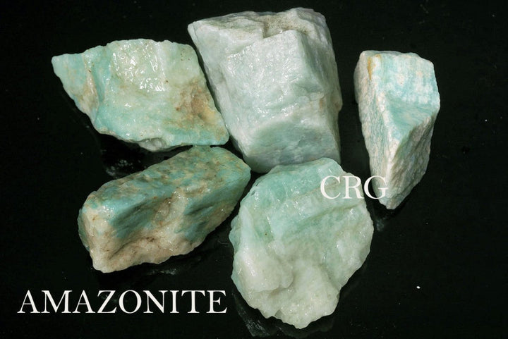 Rough Amazonite / 1 - 2.5" AVG - 1 KILO LOTCrystal River Gems