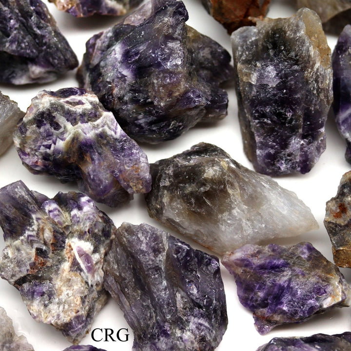 High Quality Rough Amethyst / 1 - 2" AVG - 1 KILO LOTCrystal River Gems