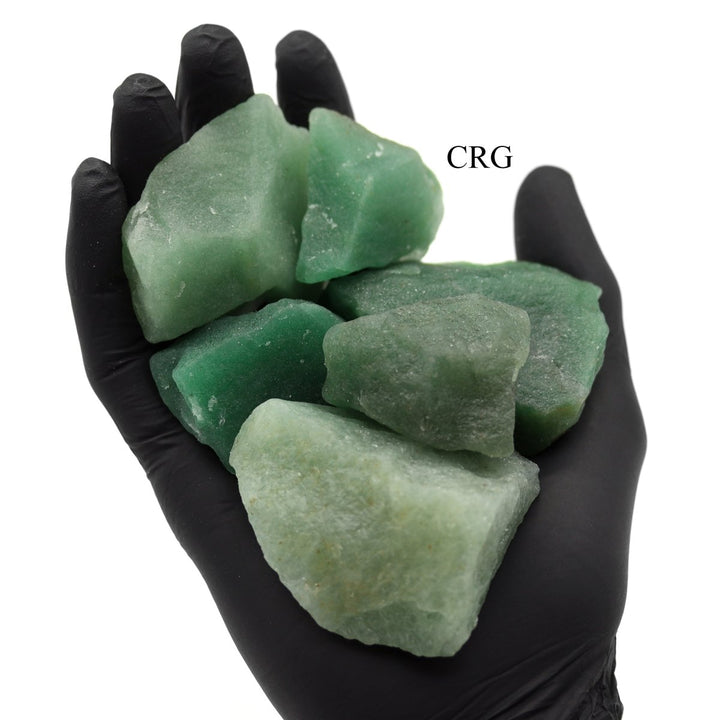 Rough Green Quartz / 30 - 60mm AVG - 1 LB. LOTCrystal River Gems