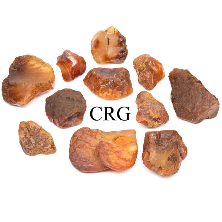 Rough Carnelian Agate / 30 - 60mm AVG - 1 LB. LOTCrystal River Gems