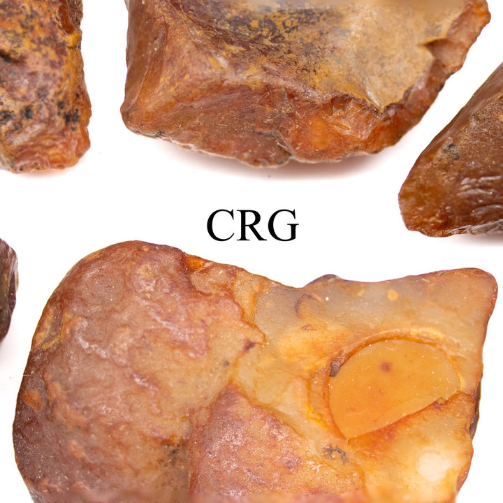 Rough Carnelian Agate / 30 - 60mm AVG - 1 LB. LOTCrystal River Gems