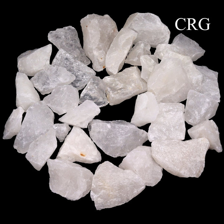 Rough Crystal Quartz / 20 - 40mm AVG - 1 KILO LOTCrystal River Gems
