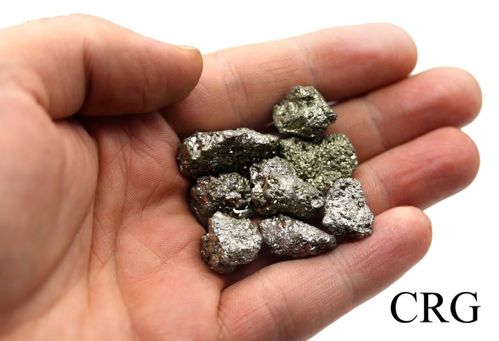 Rough Iron Pyrite / 12 - 18mm AVG - 1 KILO LOTCrystal River Gems