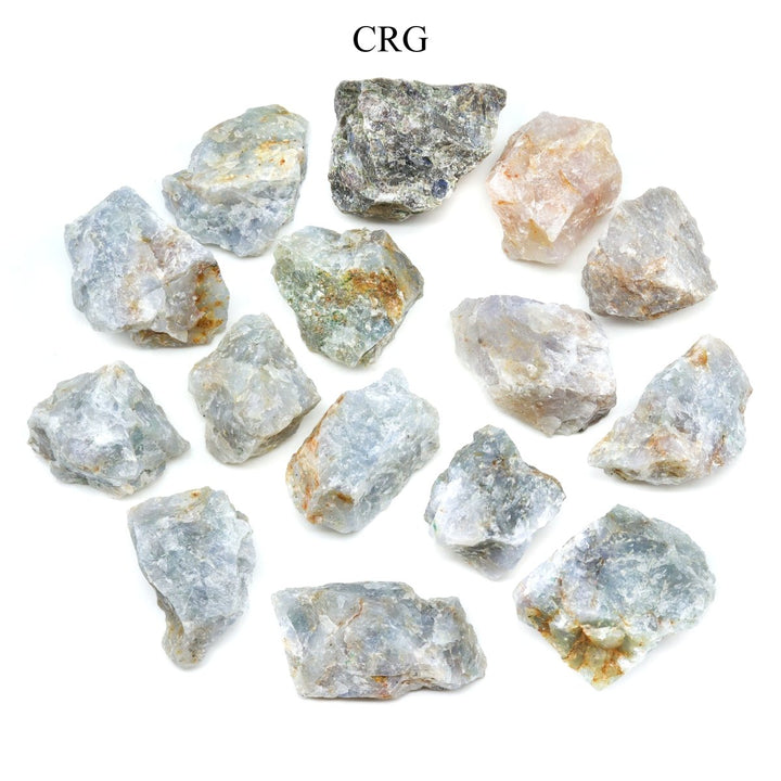 Rough Sky Blue Quartz / 1 - 2" AVG - 1 LB. LOTCrystal River Gems