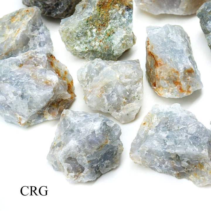 Rough Sky Blue Quartz / 1 - 2" AVG - 1 KILO LOTCrystal River Gems