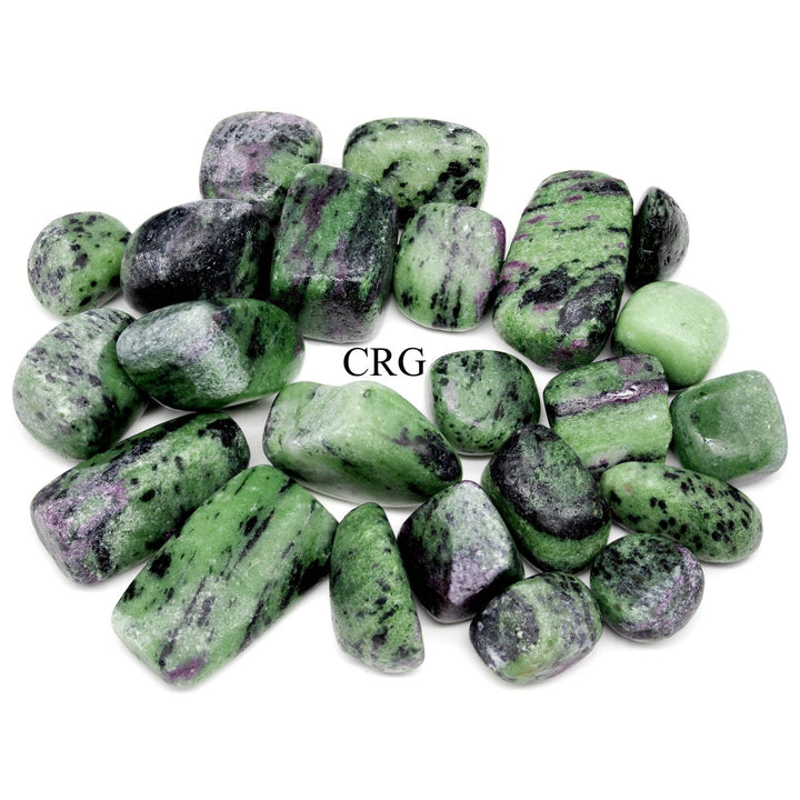 Tumbled Ruby Zoisite / 20 - 50mm AVG - 1 KILO LOTCrystal River Gems