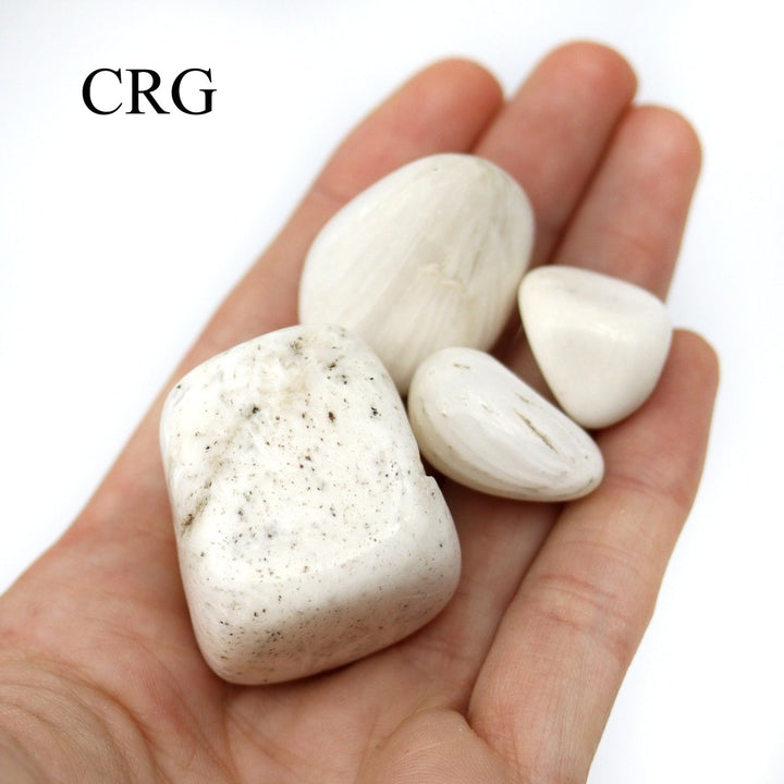 Tumbled Scolecite / 20 - 40mm AVG - 1 LB. LOTCrystal River Gems