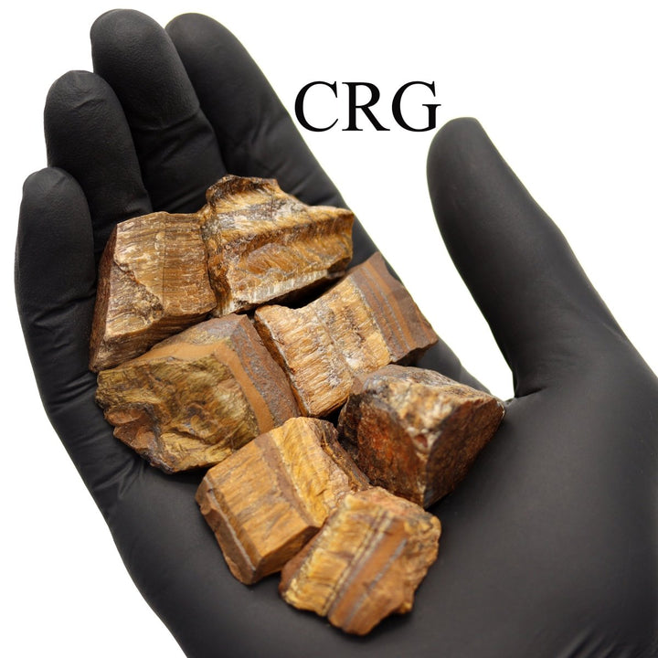 Rough Tiger's Eye / 25 - 40mm AVG - 1 KILO LOTCrystal River Gems