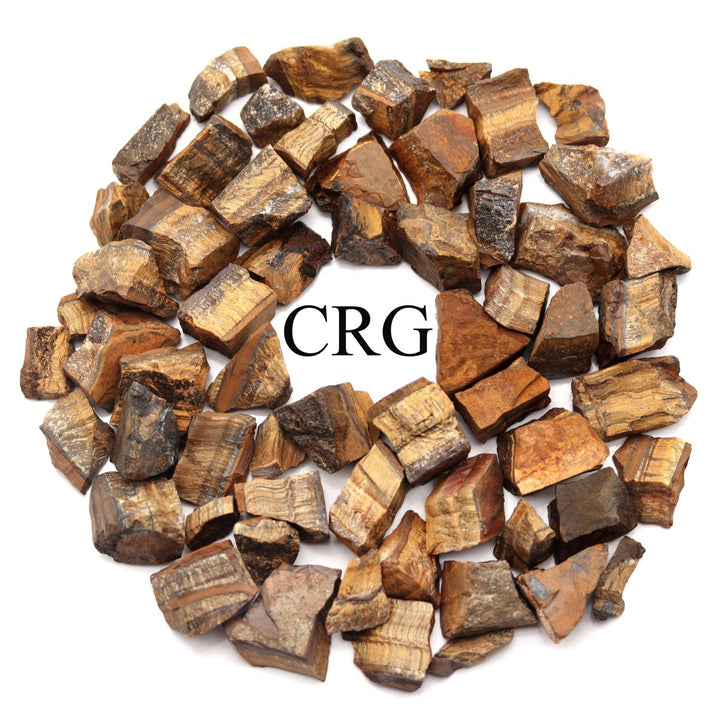 Rough Tiger's Eye / 25 - 40mm AVG - 1 KILO LOTCrystal River Gems