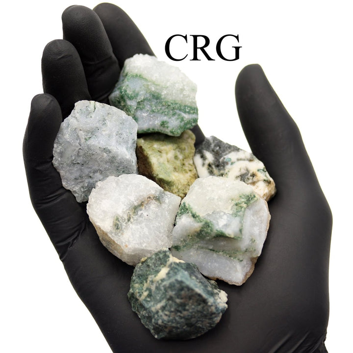 Rough Tree Agate / 25 - 40mm AVG - 1 KILO LOTCrystal River Gems