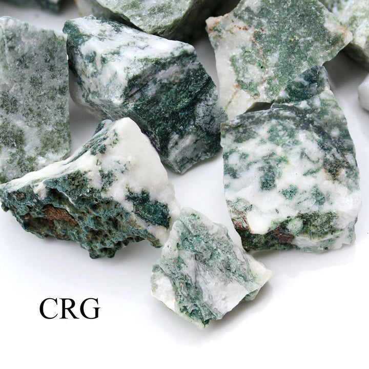 Rough Tree Agate / 25 - 40mm AVG - 1 LB. LOTCrystal River Gems