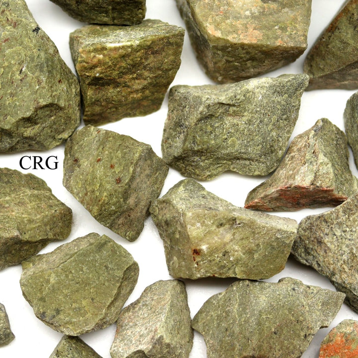 Rough Vesuvianite / 25 - 55mm AVG - 1 LB. LOTCrystal River Gems