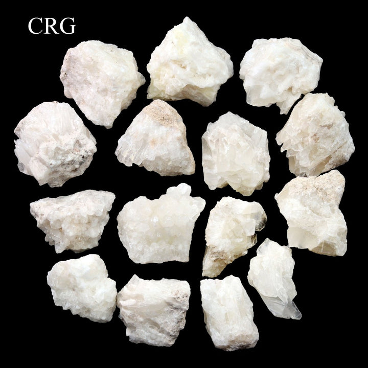Rough White Calcite / 1.5 - 2.5" AVG - 1 KILO LOTCrystal River Gems