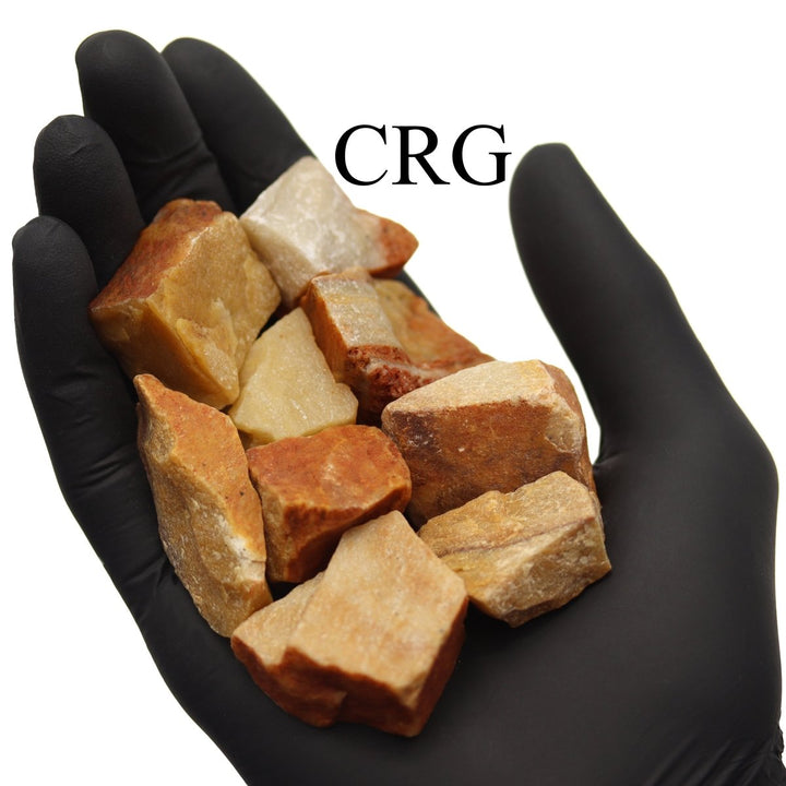 Rough Yellow Aventurine / 25 - 40mm AVG - 1 KILO LOTCrystal River Gems