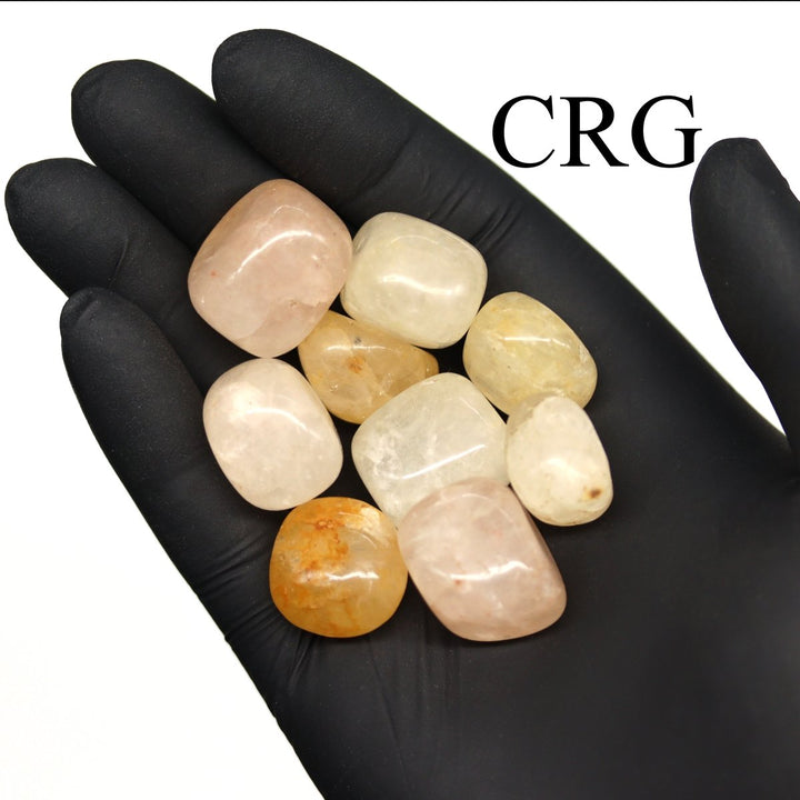 Tumbled Yellow Quartz / 20 - 50mm AVG - 1 KILO LOTCrystal River Gems