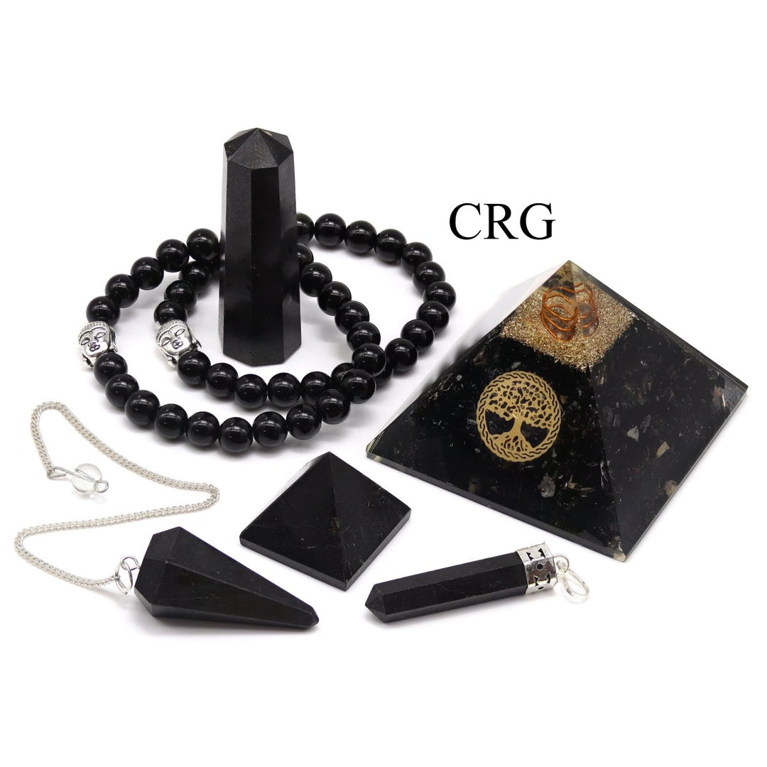 Black Tourmaline Combination Kit / 1 - 3" - SET OF 7Crystal River Gems