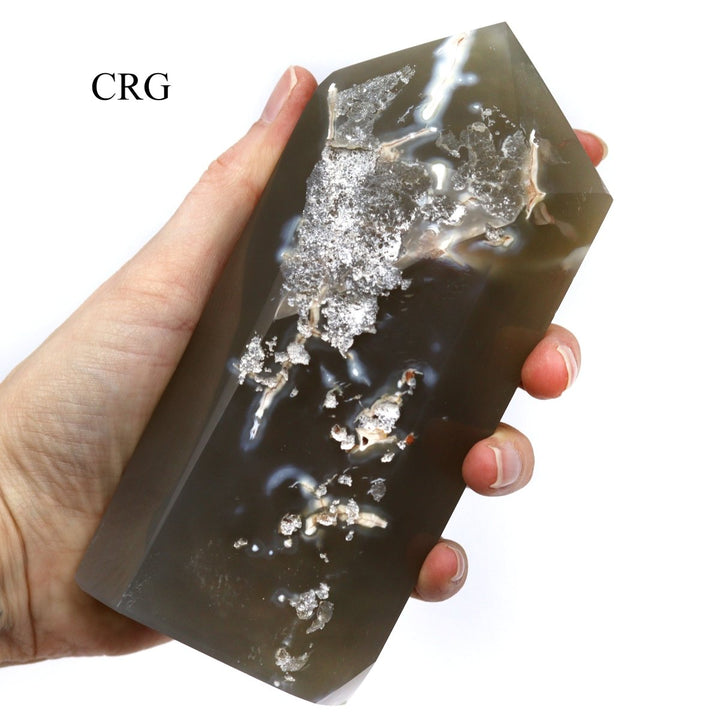 Polished Agate Towers / 3 - 6" AVG - 1 KILO LOTCrystal River Gems