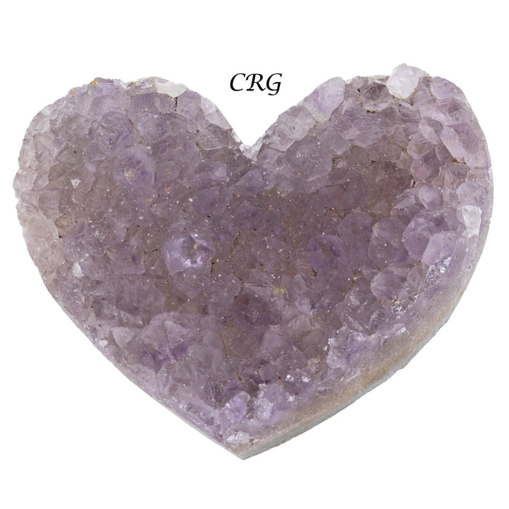 Mixed Agate and Amethyst Druzy Hearts / 1 - 5" AVG - 1 LB. LOTCrystal River Gems