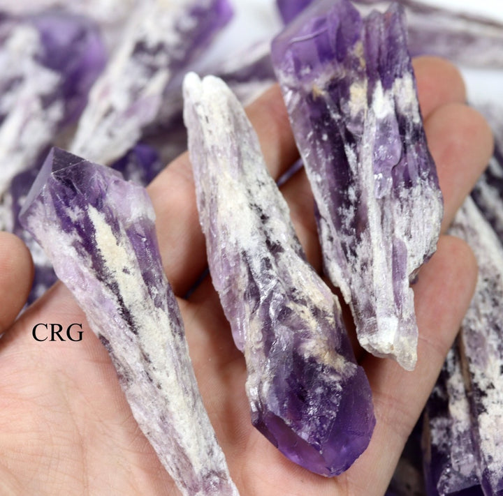 Raw Amethyst Cathedral Points / 1.5 - 2.5" AVG - 1 LB. LOTCrystal River Gems