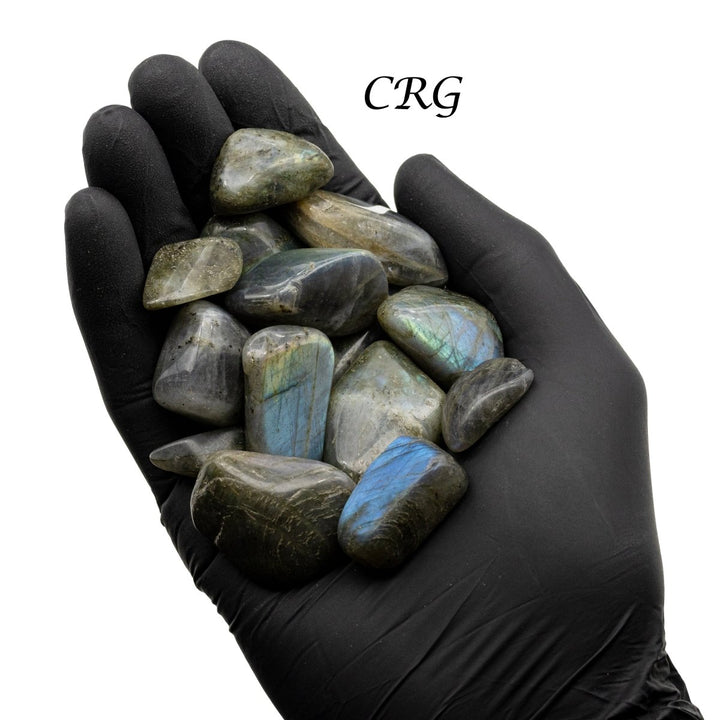 Tumbled Labradorite / 1 - 2" AVG - 1 KILO LOTCrystal River Gems