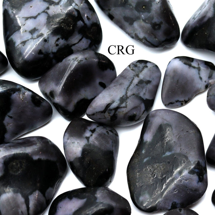 Tumbled Indigo Gabbro / 1-2" AVG - 1 LB. LOT