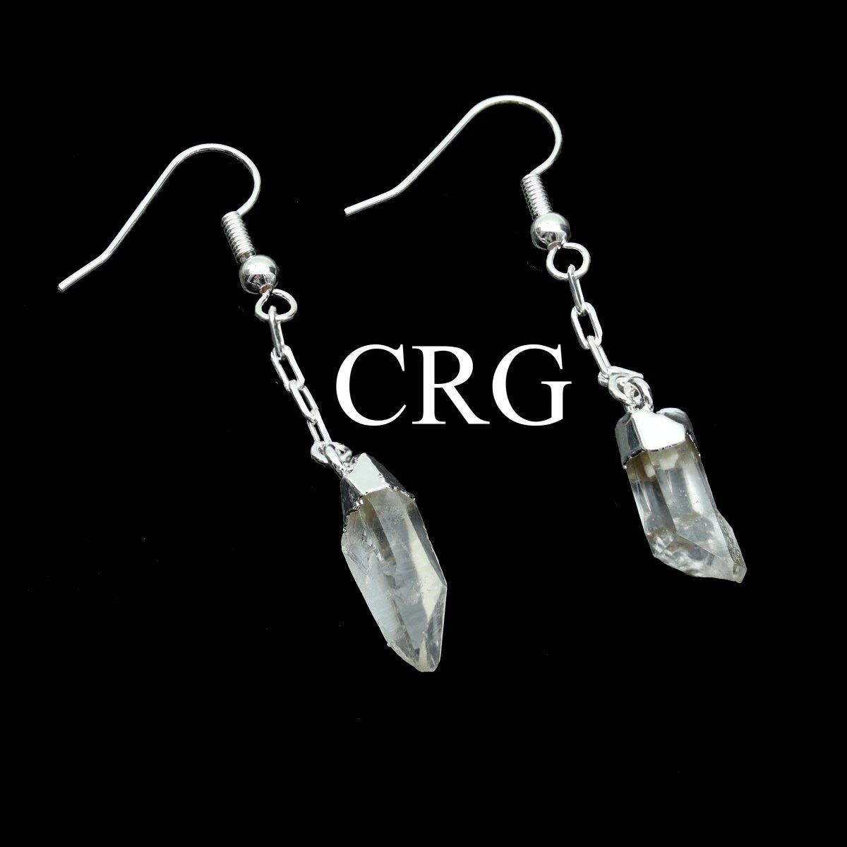 Clear Quartz Crystal Earrings Drop Earrings Clear Quartz Crystal Quartz Earrings, Dangle Earrings, Crystal outlet Point Earrings