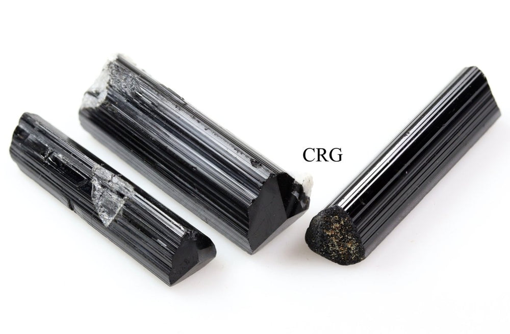 Extra Quality Black Tourmaline Rods / 0.5-4" AVG - 1 PIECE