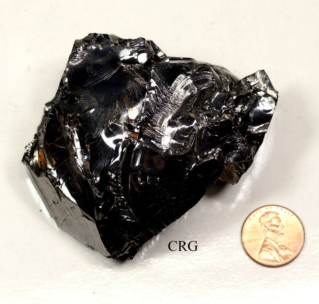 Elite Shungite Crystal / 121 - 150g AVG - 1 PIECECrystal River Gems