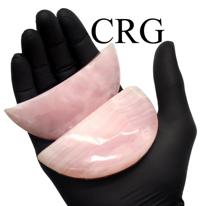 Pink Calcite Moon / 2.5 - 3" AVG - QTY 1Crystal River Gems