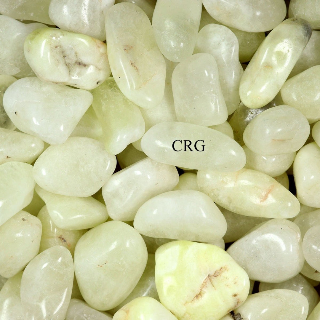 1 PIECE - Sulfur Quartz 20 - 50 mm Tumbled Gemstones Wholesale BulkCrystal River Gems