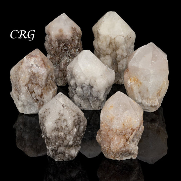 1LB LOT - Candle Quartz Points AKA Cactus pointsCrystal River Gems