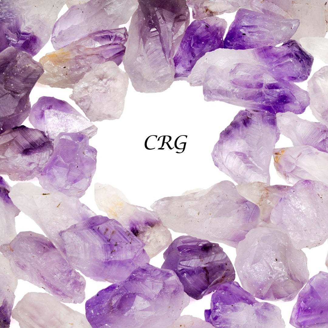 1lb LOT - Dark Amethyst Chipped or Broken Points - darker than shown