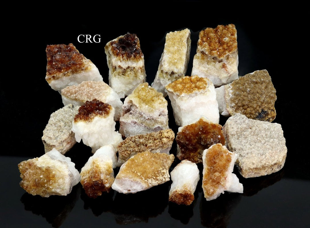 2 KILO LOT - Rough Citrine Crystal Druzy / BrazilCrystal River Gems