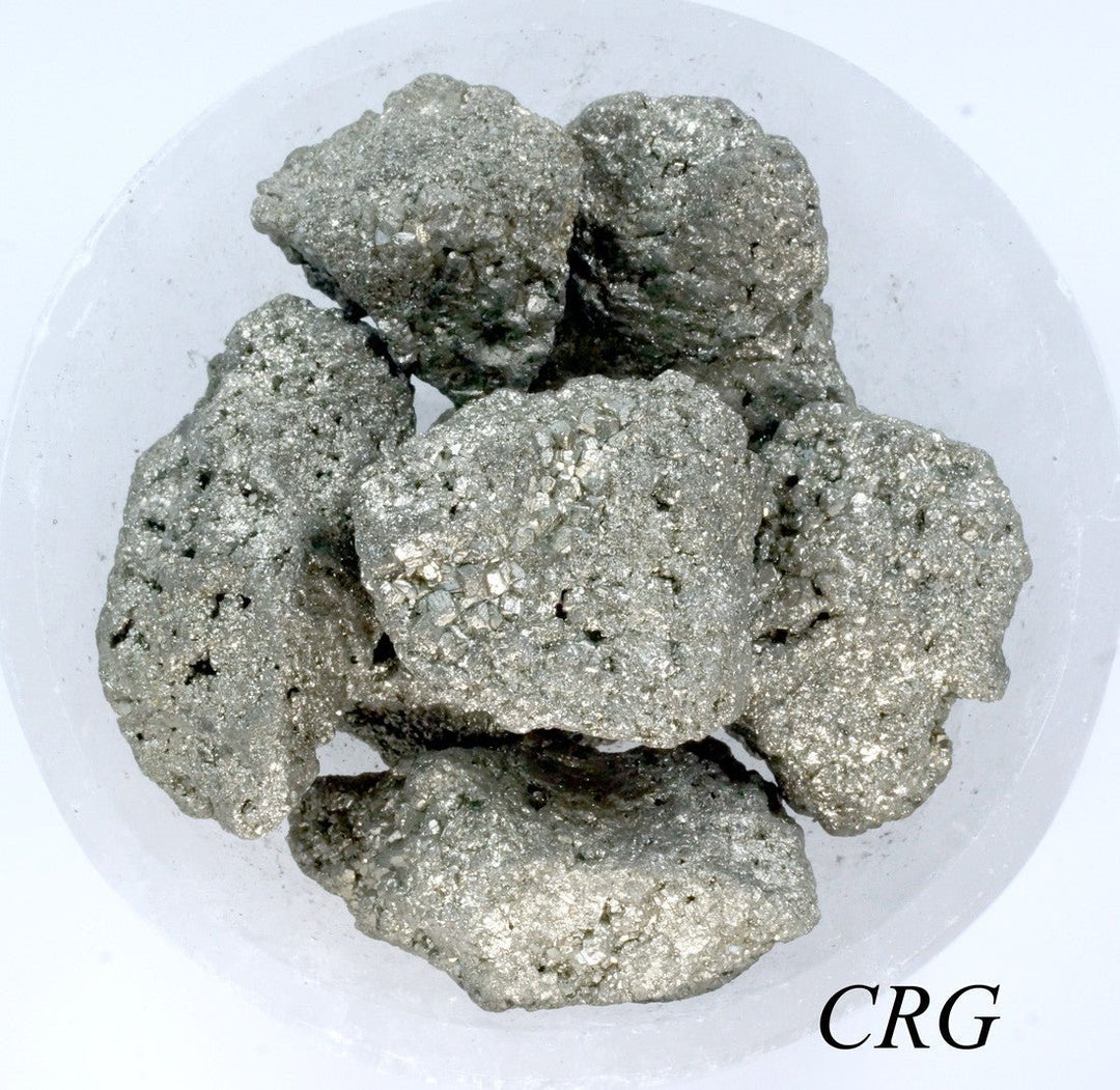 Bulk Iron Pyrite (Fools Gold) Lot. 35 - 45mm 1 LB. LOTCrystal River Gems