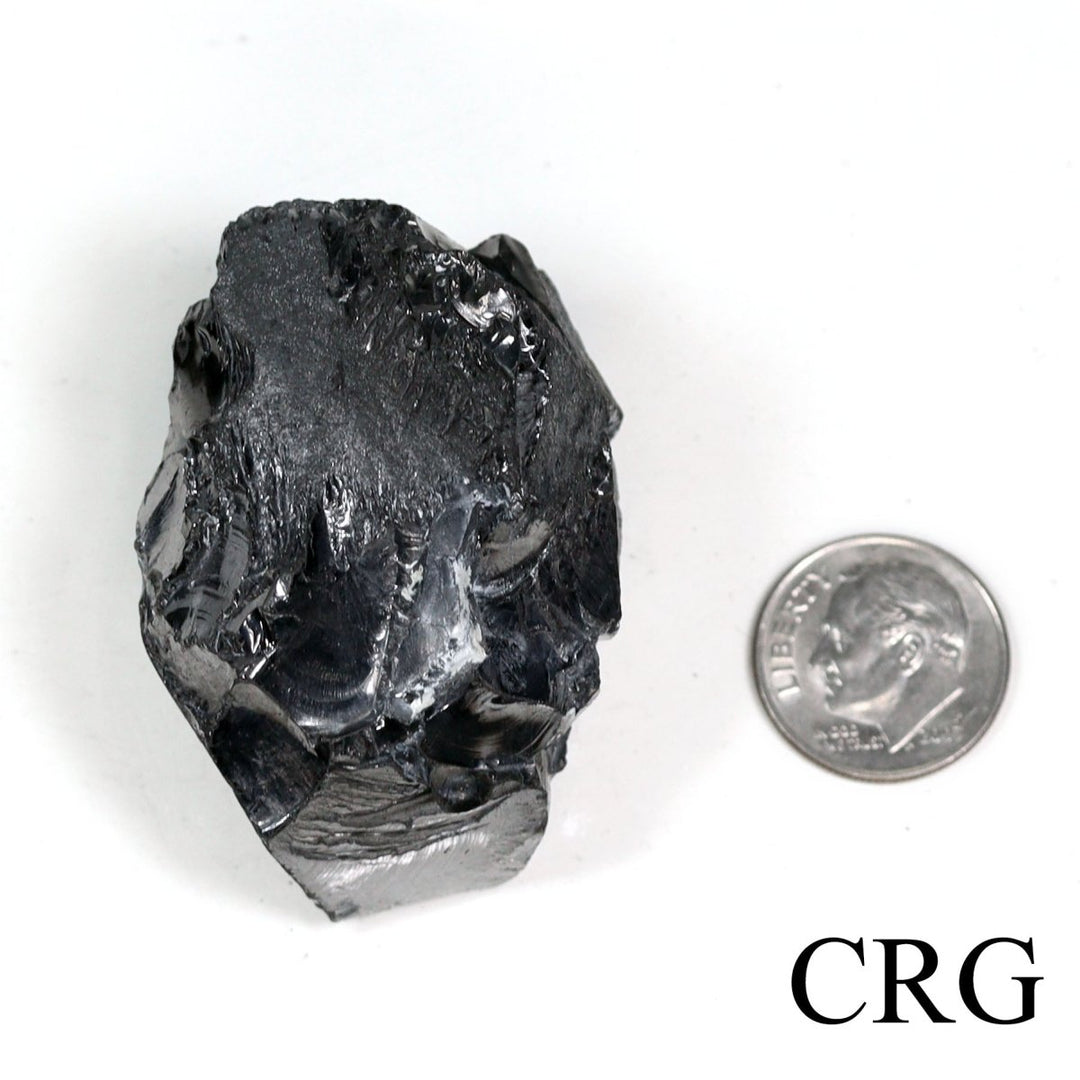 300 GRAM LOT - Elite Shungite from Russia / 31 - 40g AvgCrystal River Gems