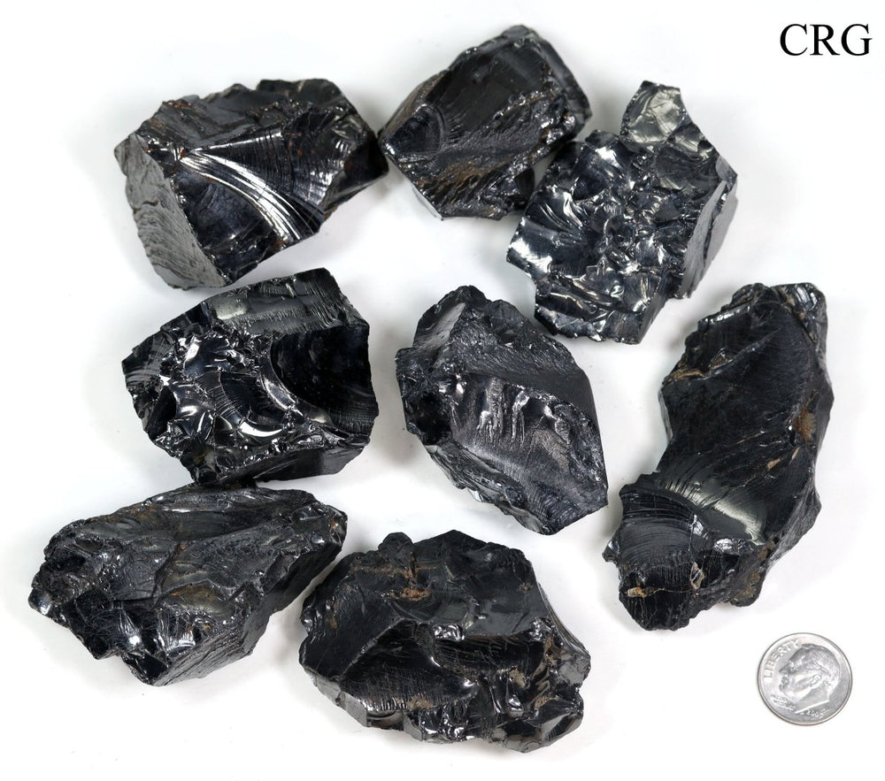 300 GRAM LOT - Elite Shungite from Russia / 31 - 40g AvgCrystal River Gems