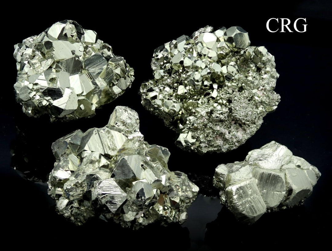 4 LB LOT - Peru Pyrite Cocada Cubed Quality 60 - 100 MM High Quality!Crystal River Gems
