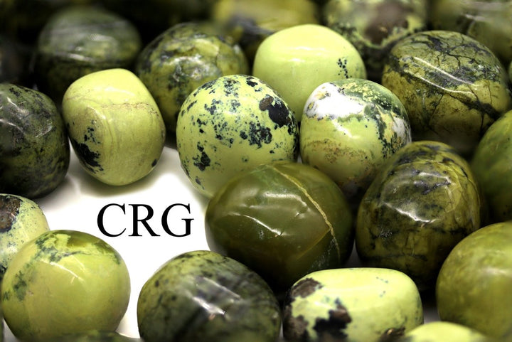Tumbled Serpentine / 25 - 35mm AVG - 1 LB. LOTCrystal River Gems