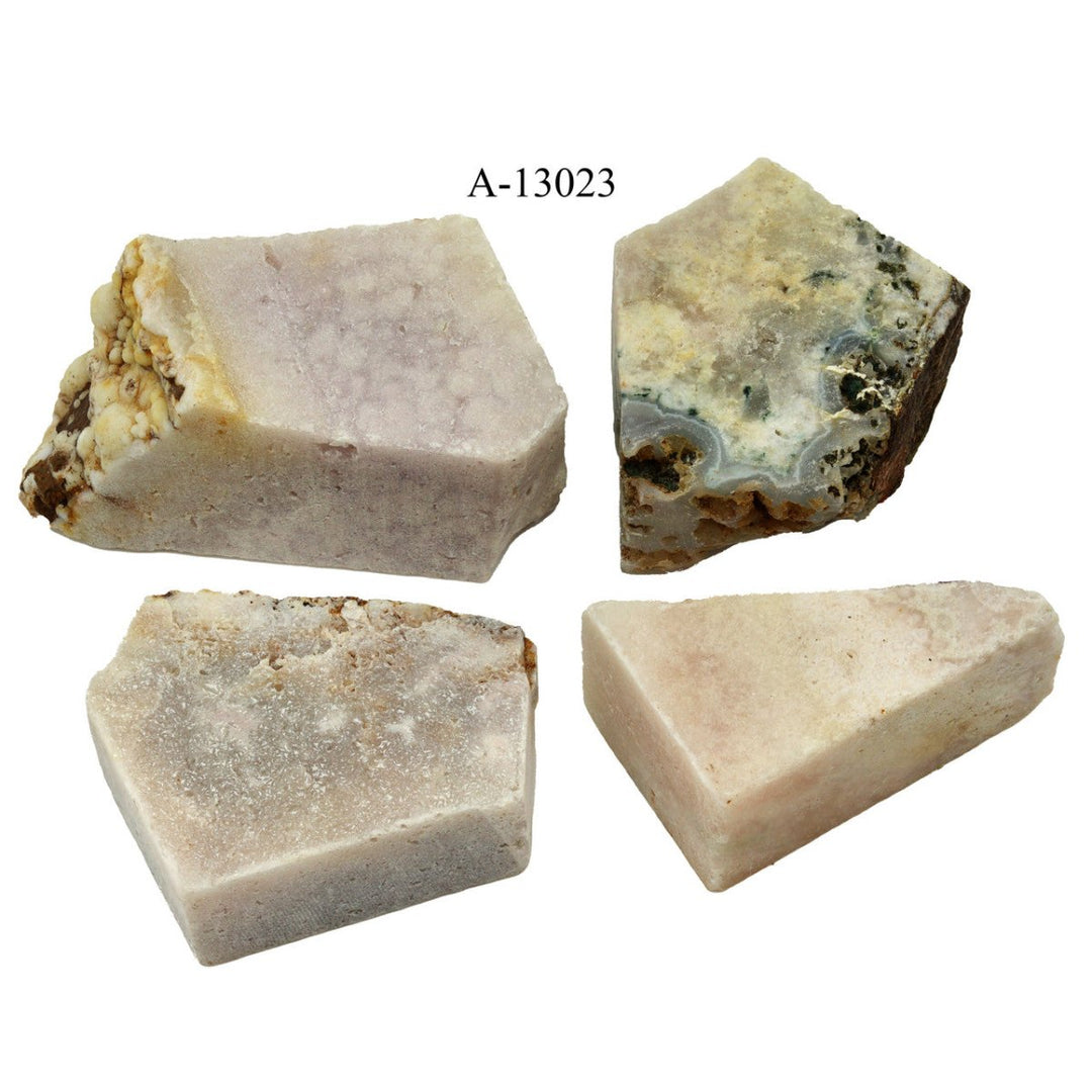 A - 13023 Rough Pink Amethyst (4 pc. Lot) 6.0 oz.Crystal River Gems