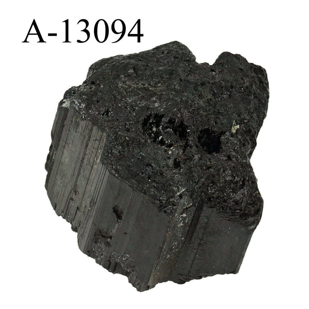 A - 13094 Schorl Black Tourmaline from Madagascar 0.7 ozCrystal River Gems